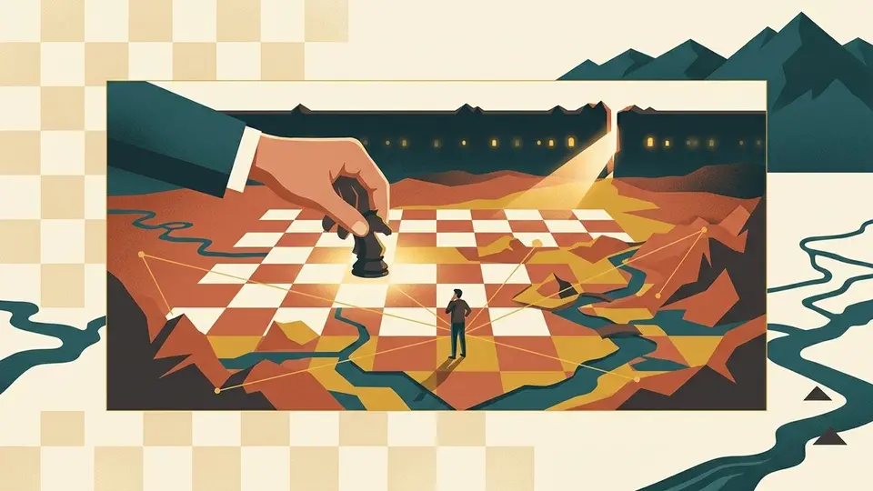 战略思维七原则：为什么收集一万个技巧也换不来一次成功 插画