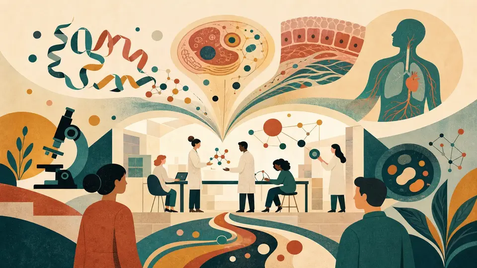 Biohub 要把生物学变成工程学 插画